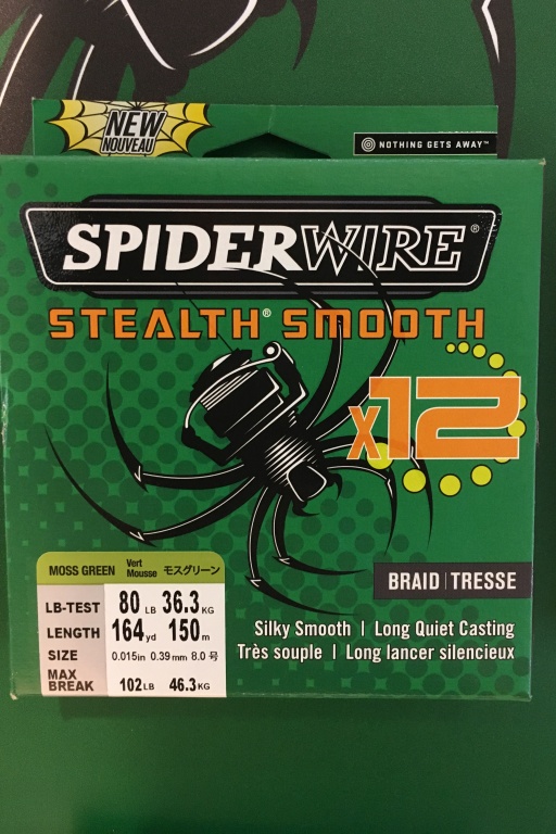 La nouvelle tresse 12 brins de Spiderwire, technique et économique La nouvelle tresse 12 brins de Spiderwire, technique et économique