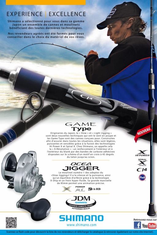 gamme japon shimano peche en mer 