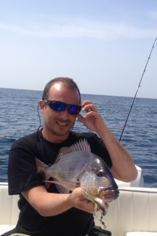 Jérôme Carlier, Team Top Fishing, un autre denti au black minnow Jérôme Carlier, Team Top Fishing, un autre denti au black minnow