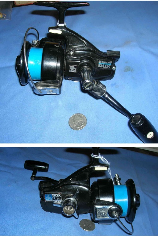 Une des premières versions du Shimano DUX Une des premières versions du Shimano DUX