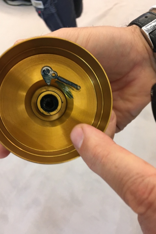 Spinfisher VI, nouvelle position du frein Spinfisher VI, nouvelle position du frein