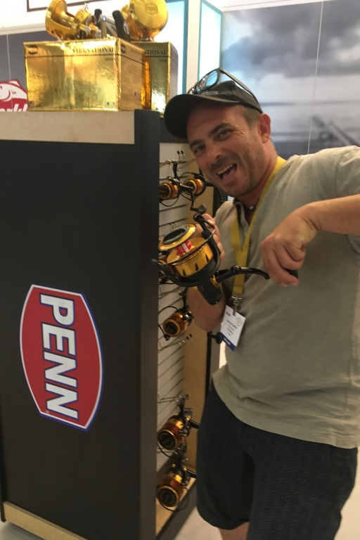 Toujours dans l'humour, Jérôme s'emballe avec le nouveau Spinfisher VI Toujours dans l'humour, Jérôme s'emballe avec le nouveau Spinfisher VI
