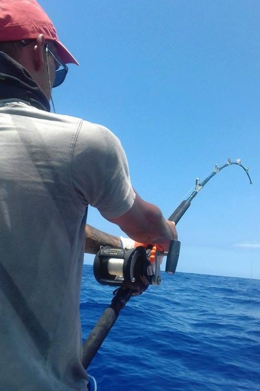 Team Top Fishing la Réunion, à la traine