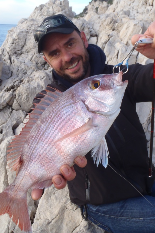 joli pagre au Shore Jigging joli pagre au Shore Jigging