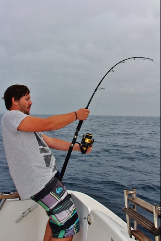 Le Spinfisher en pêche.