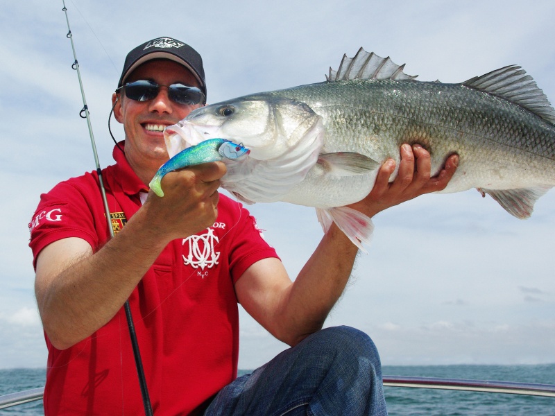 Bar de 7 kg au Blue Shad !