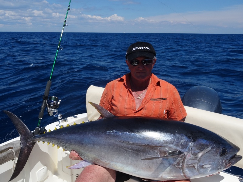 Guy Nougaret, Daiwa France vainqueur d'un joli thon !