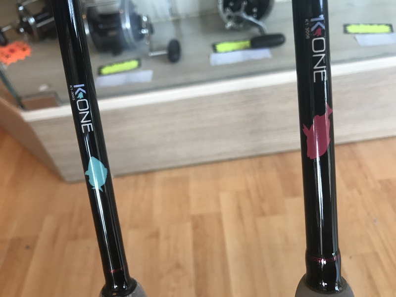 Les cannes K-one sont chez Top Fishing