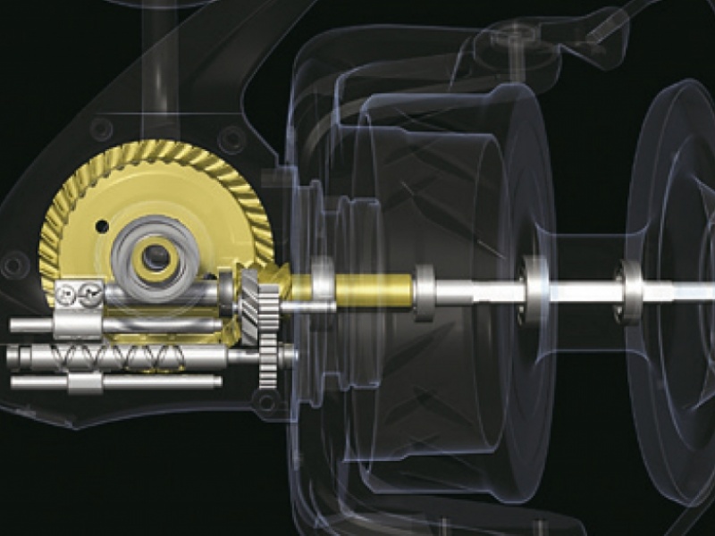 Structure interne du system X-Ship Shimano 