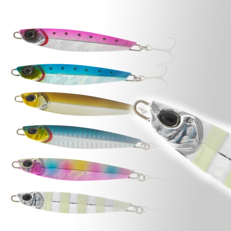 Palette de couleurs du Samouraï Jig Daiwa